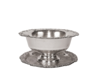 Silver With Tray & Ladle