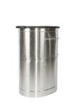 4 Gal. Stainless Oval Beverage Dispenser