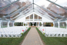 Frame Tent with Clear Ceiling