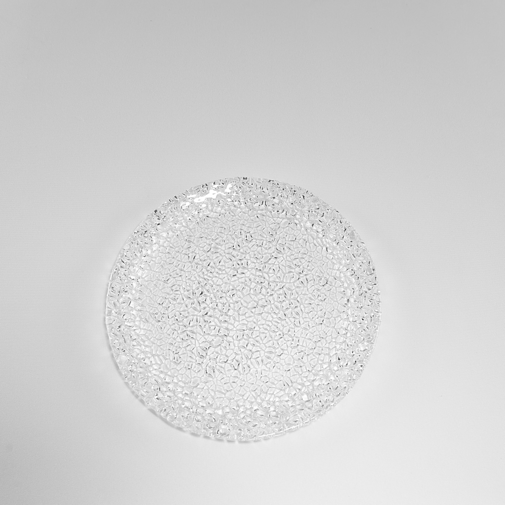 Glass Bubble Plate Detail All Occasions Party Rentals