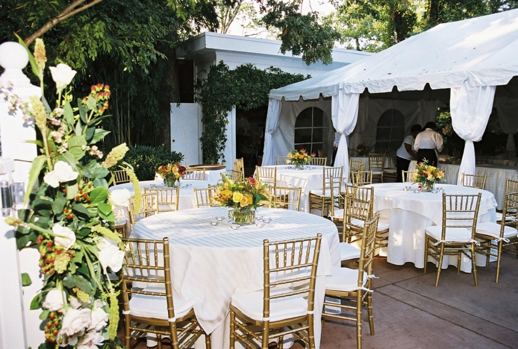 Outdoor Wedding with Tent All Occasions Party Rentals