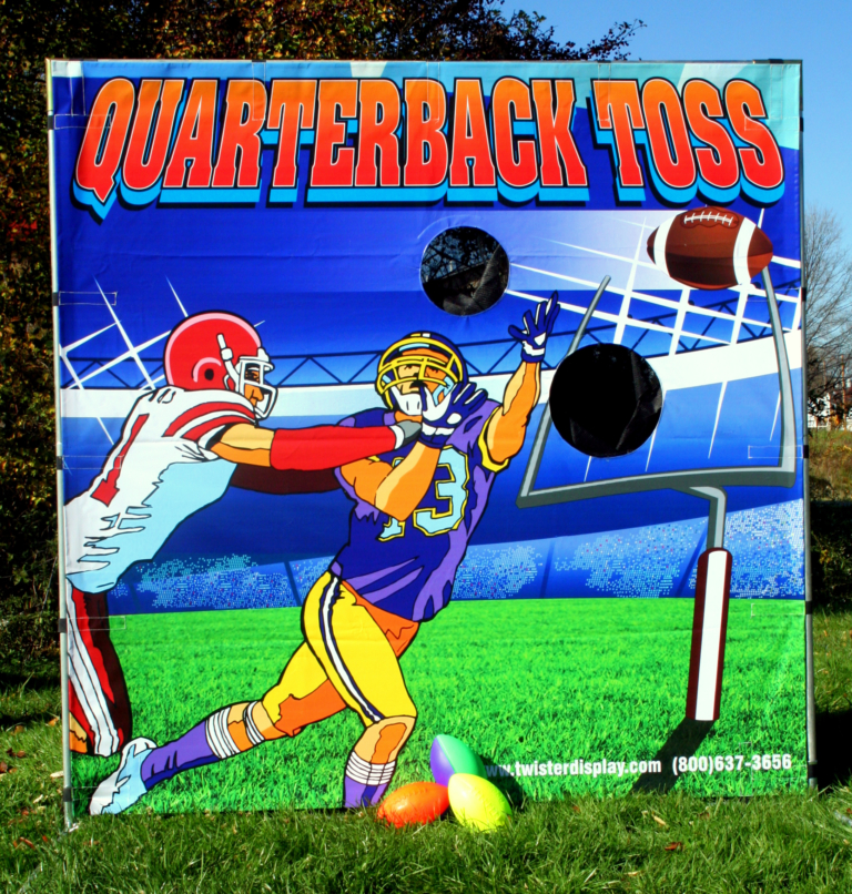 Quarterback Challenge Backdrop Game All Occasions Party Rentals